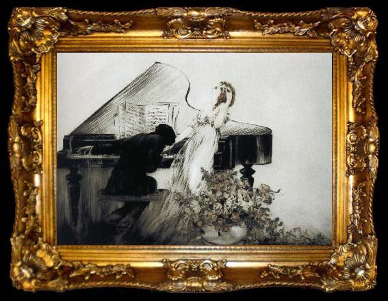 framed  Louis Lcart Overture, ta009-2